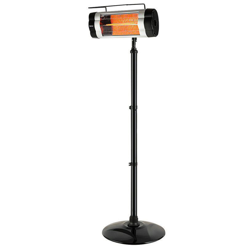 Setemi Infrared Freestanding 1500 Watt Electric Patio Heater Wayfair
